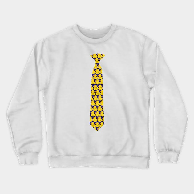 ducky tie Crewneck Sweatshirt by We Love Gifts